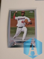 2022 Topps Chrome Josiah Gray RC #160 Washington Nationals